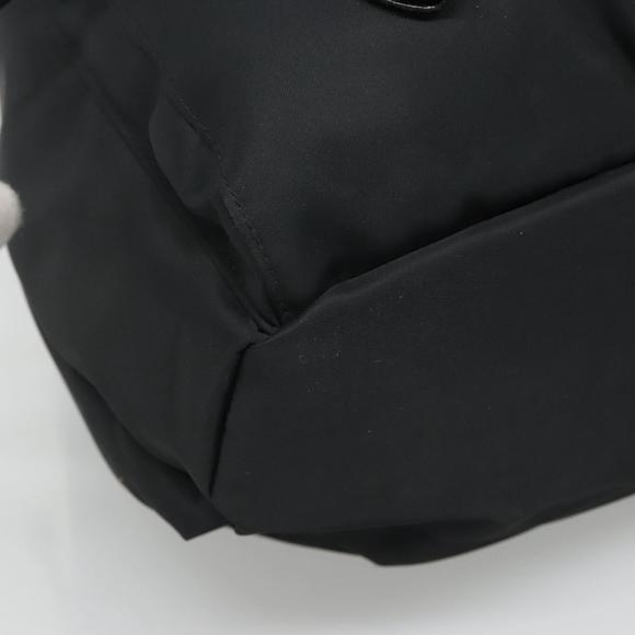 Gianni Versace Backpack Nylon Black Auth 115404 main image 10